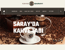 Tablet Screenshot of kahvesarayi.com